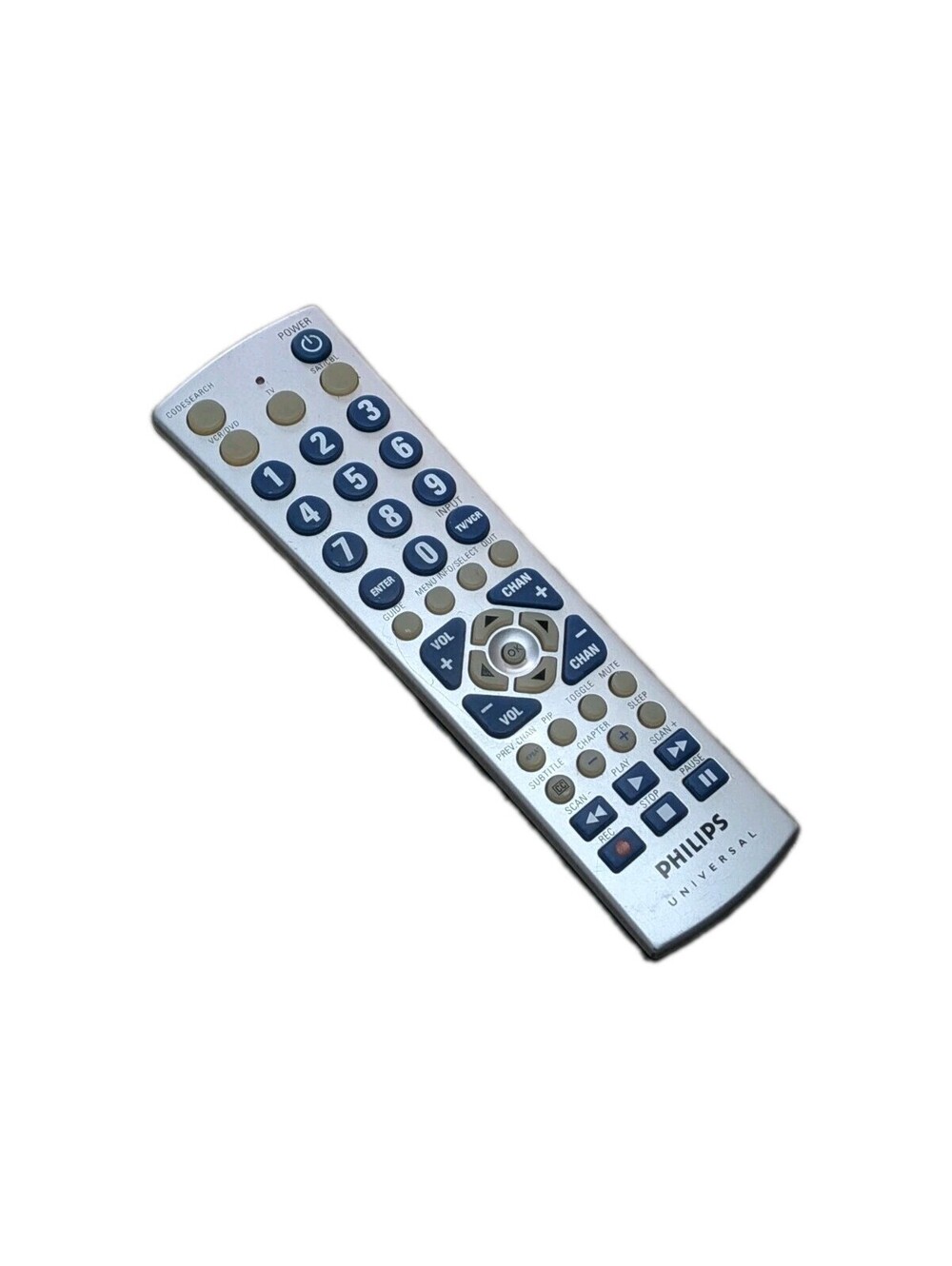 Philips Universal Programable Remote Model CL019 Grey Tested Good - Picture 3 of 5